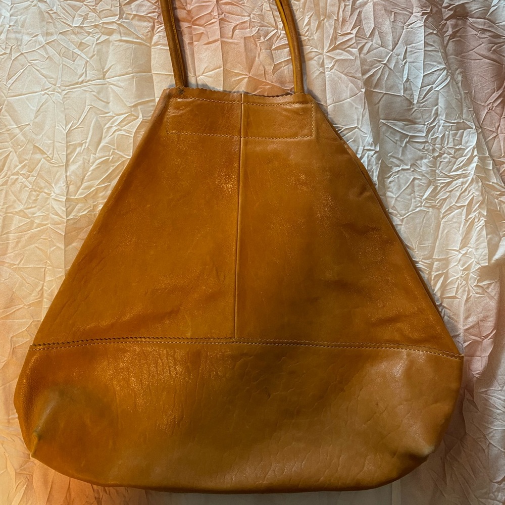Banana Republic Lambskin Tote